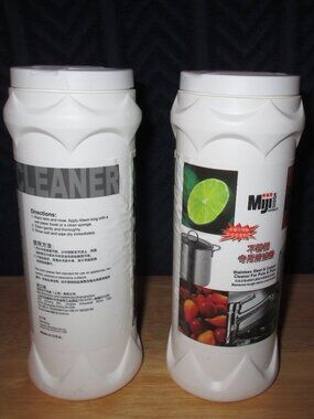 2 Miji Design Germany Stainless Steel & Copper Cleaner for Pots And Pans 14oz ea